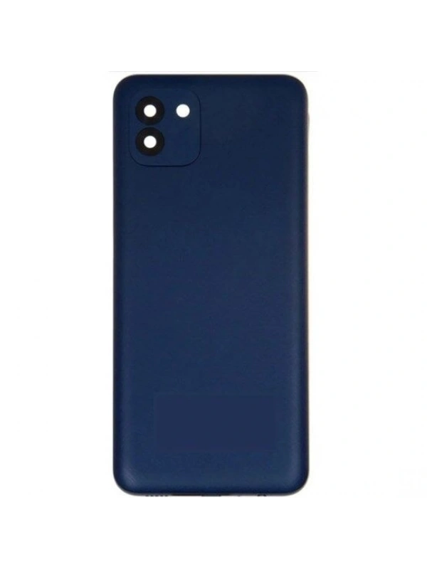 Samsung Galaxy A03 / SM-A035F Arka Kapak Pil Kapağı Mavi