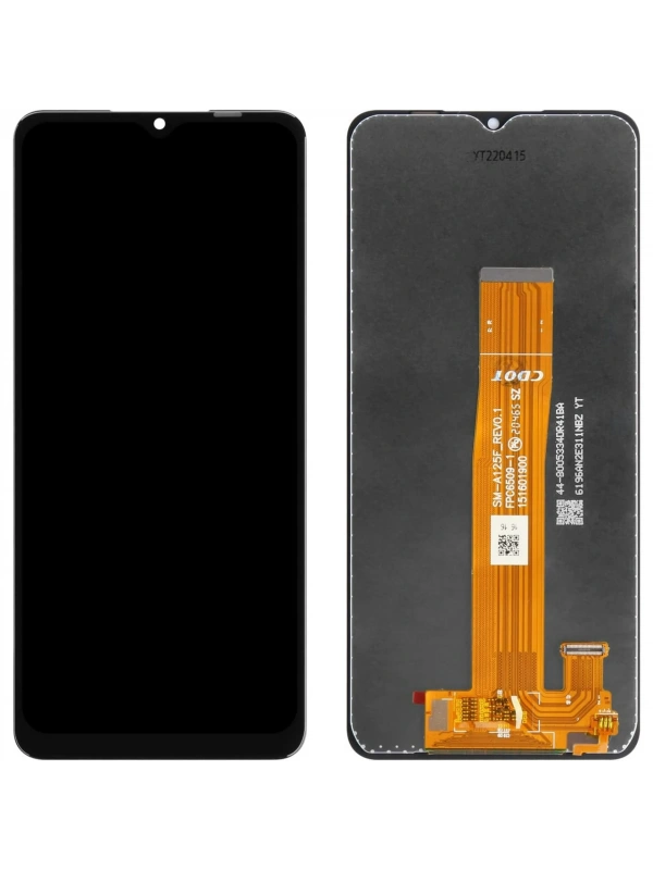 Samsung Galaxy A12 / SM-A125 SM-A125F Lcd Ekran Dokunmatik Siyah ÇITASIZ