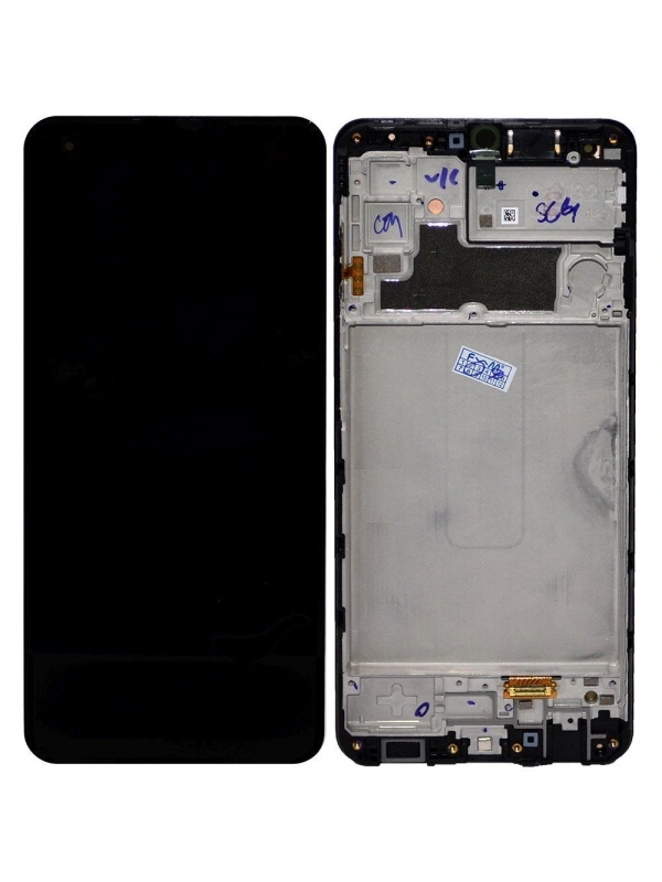 Samsung Galaxy M32 4G SM-M325 M325F Lcd Ekran Dokunmatik Çıtalı Oled