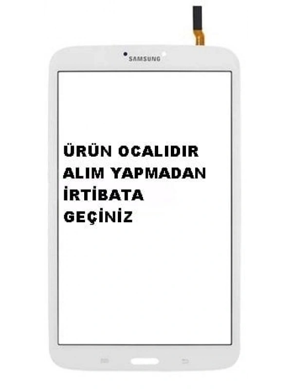 Samsung Galaxy Tab 3 Sm-T310 Dokunmatik Lens Beyaz