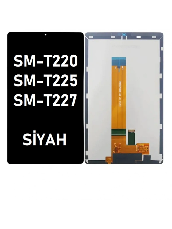 Samsung Galaxy Tab A7 Lite SM-T220 T225 T227 Lcd Ekran Dokunmatik Takım SİYAH