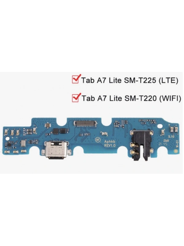 Samsung Galaxy Tab A7 Lite SM-T220 T225 T227 Şarj Bordu