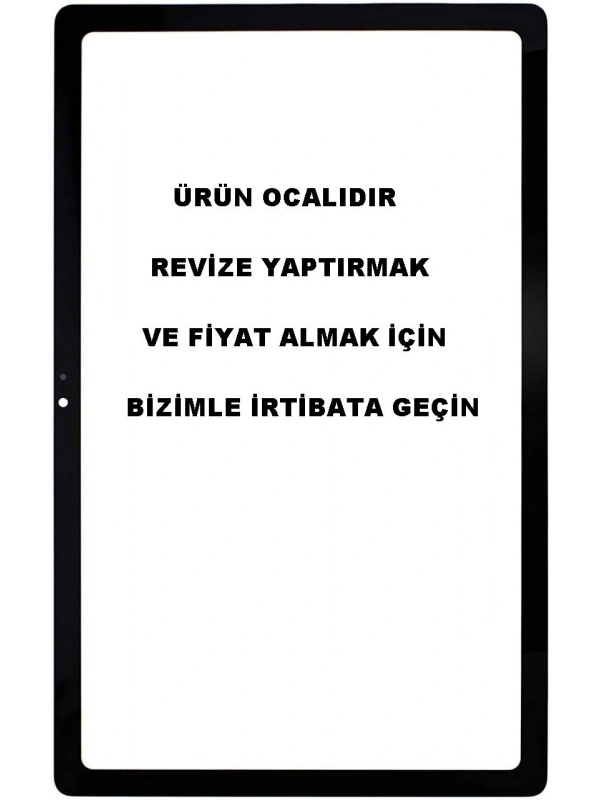 Samsung Galaxy Tab A7 SM-T500 SM-T505 SM-T507 10.4 Ön Cam Lens Ocalı SİYAH