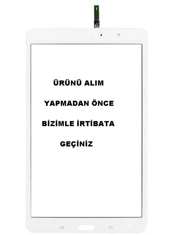 Samsung Galaxy Tab Pro 8.4 SM-T320 Dokunmatik Lens Beyaz
