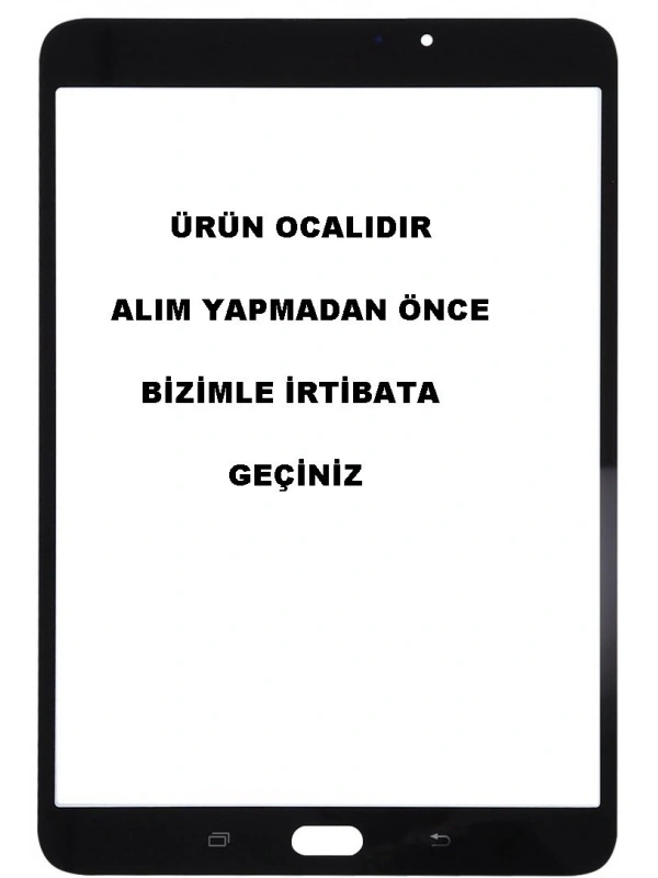 Samsung Galaxy Tab S2 T710 Dokunmatik Lens Siyah