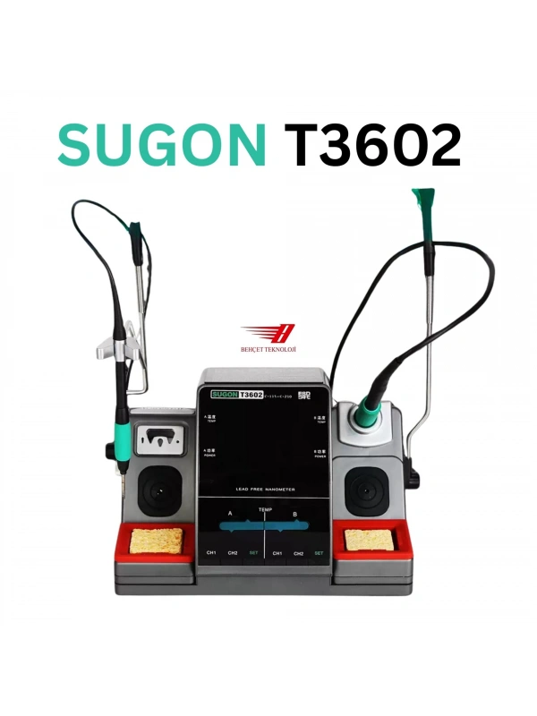 Sugon T3602 Çift Kollu Lehimleme İstasyonu