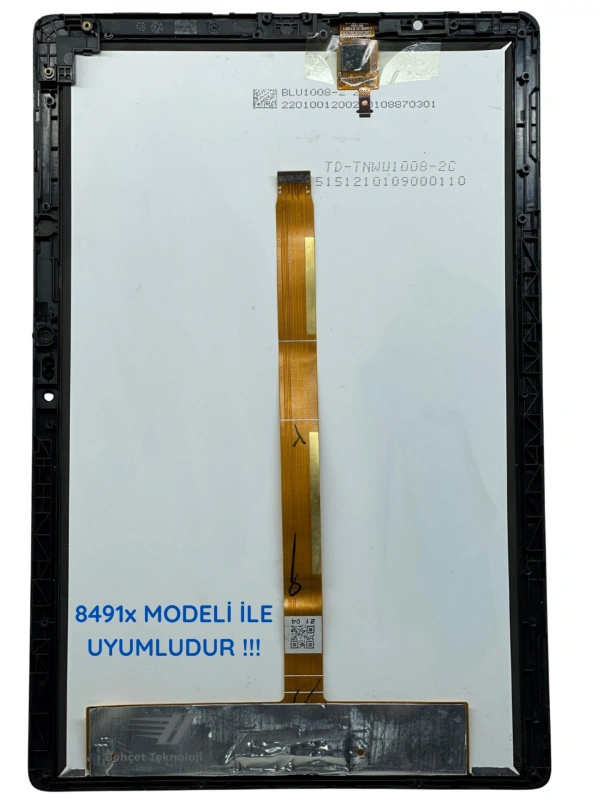 Tcl Tab 10L 8491X Lcd Ekran Dokunmatik Full Çıtalı Set Orijinal Çıkma