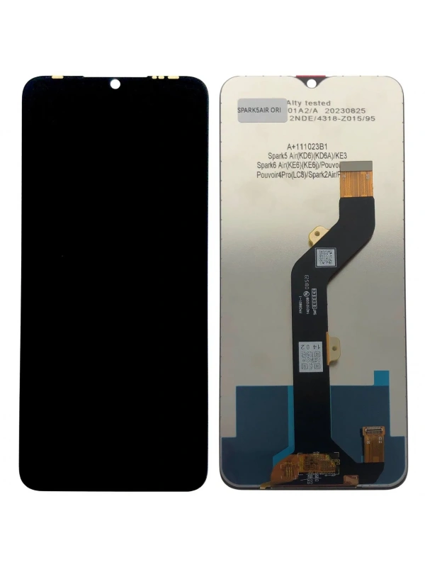 Tecno Spark 6 Air Lcd Ekran Dokunmatik