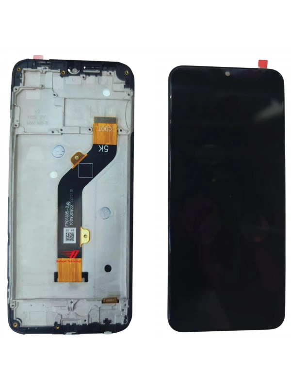 Tecno Spark 8C KG5k Lcd Ekran Dokunmatik Çıtalı