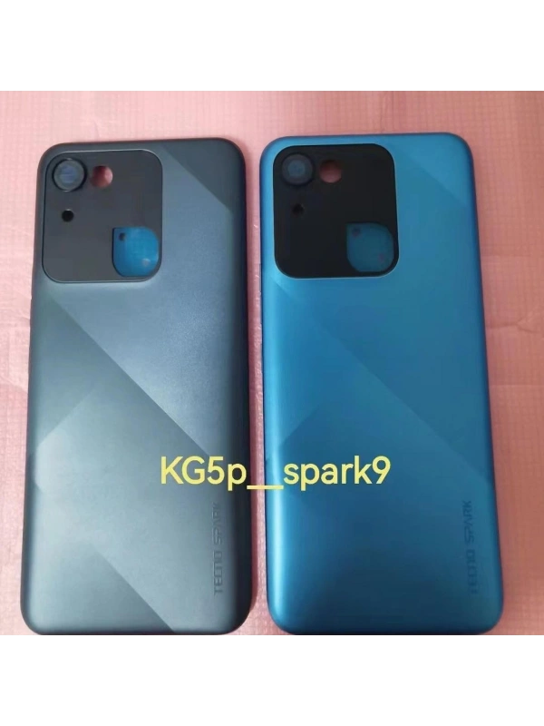 Tecno Spark 9 Arka Kapak Pil Kapağı Mavi