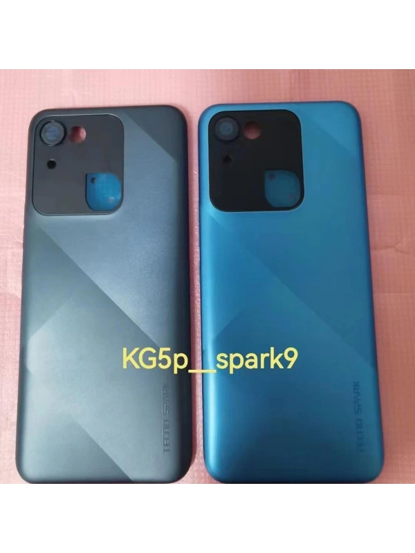 Tecno Spark 9 Arka Kapak Pil Kapağı Siyah