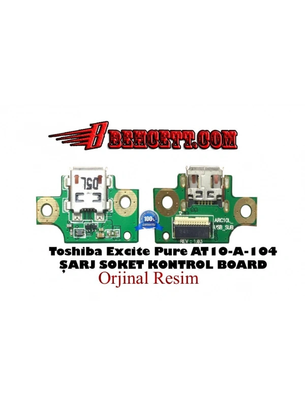Toshiba Excite Pure AT10-A Şarj Soket Kontrol Board