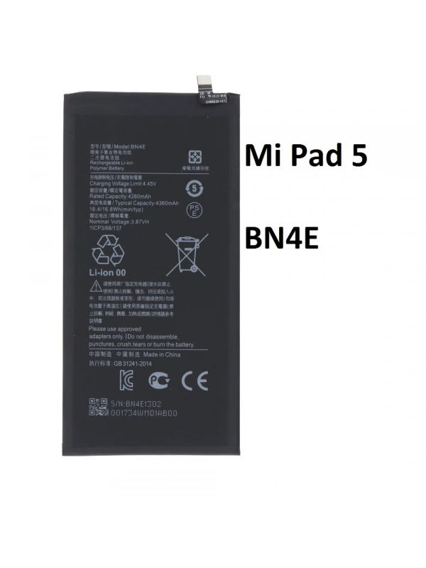 Xiaomi Mi Pad 5 BN4E Batarya Pil