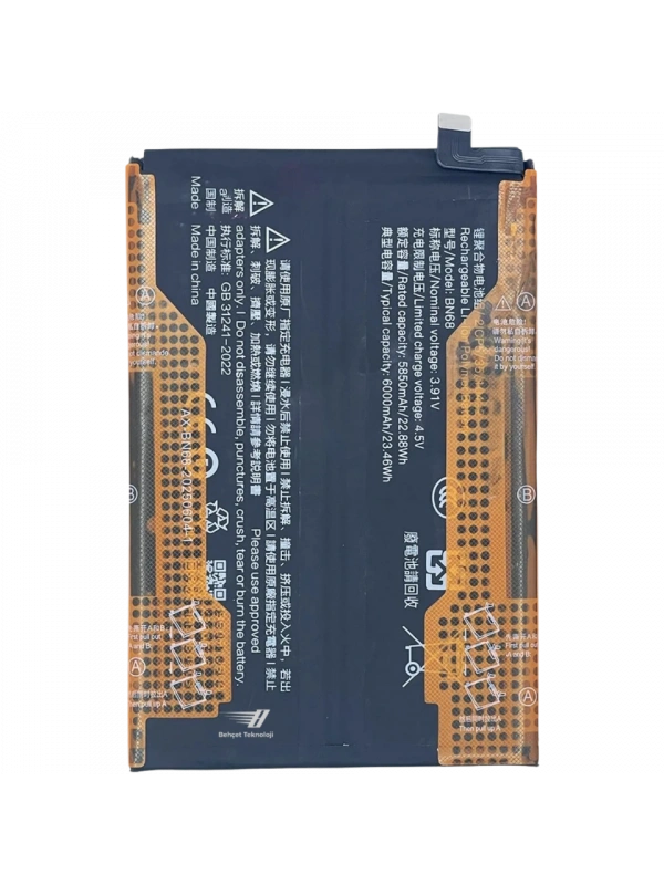 Xiaomi Redmi 15C 4G Batarya Pil