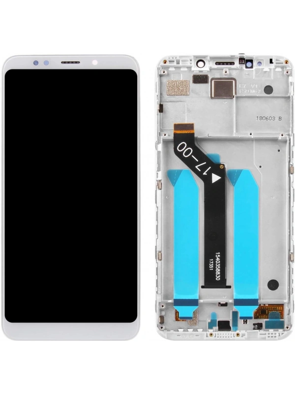 Xiaomi Redmi 5 Plus Lcd Ekran Dokunmatik Çıtalı Beyaz
