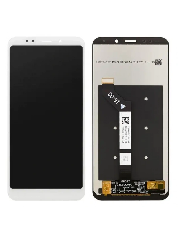 Xiaomi Redmi 5 Plus Lcd Ekran Dokunmatik Çıtasız Beyaz