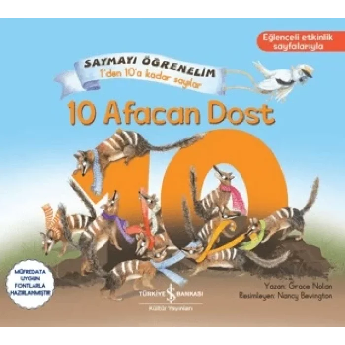 10 Afacan Dost – Saymayı Öğrenelim 1den 10a Kadar Sayılar