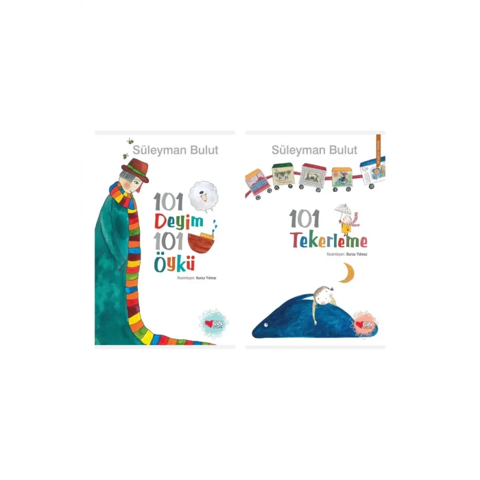 101 Deyim 101 Öykü + 101 Tekerleme- 2 Kitap Set - Iş Bankası Özel Set 101 Deyim 101 Öykü Kitabı
