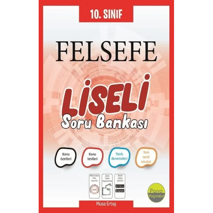 10.Sınıf Liseli Felsefe Soru Bankası