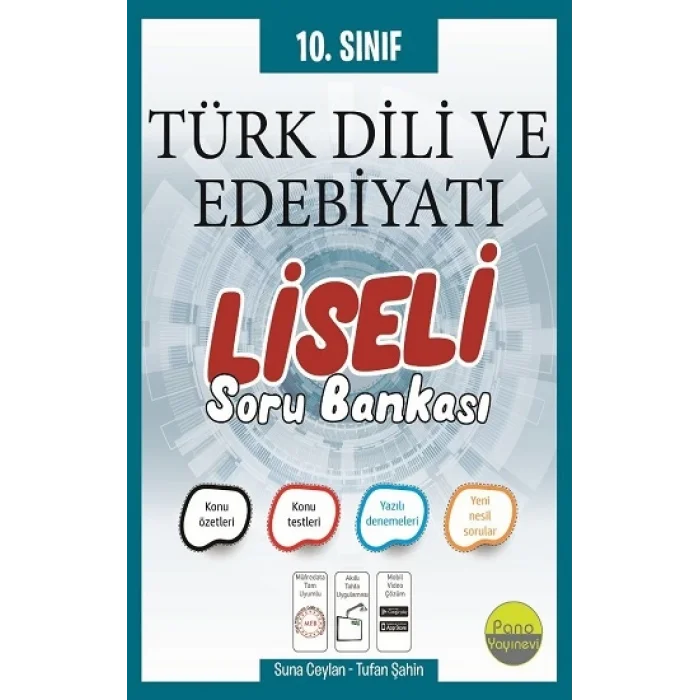 10.Sınıf Liseli Türk Dili ve Edebiyatı Soru Bankası