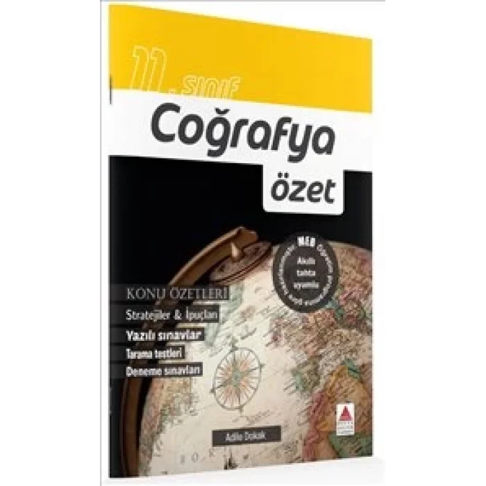 11. Sınıf Coğrafya Özet