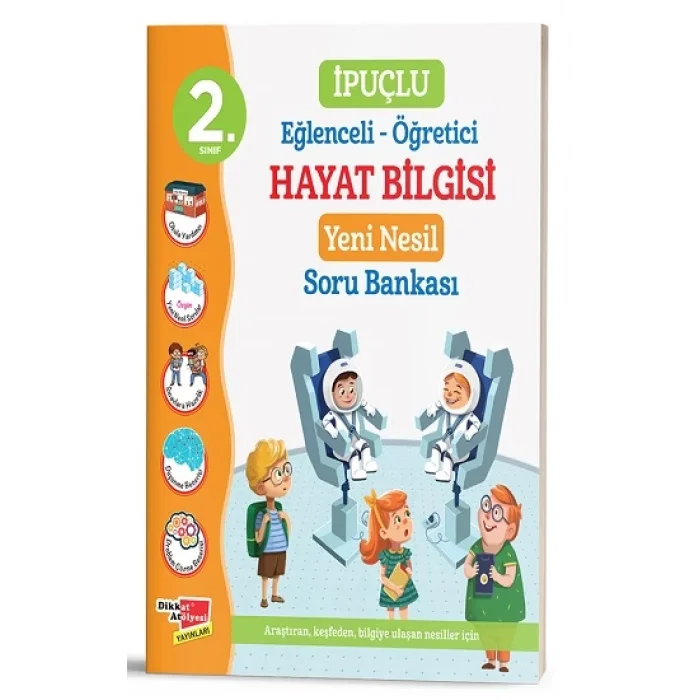 2. Sınıf İpuçlu Eğlenceli - Öğretici Hayat Bilgisi Yeni Nesil Soru Bankası