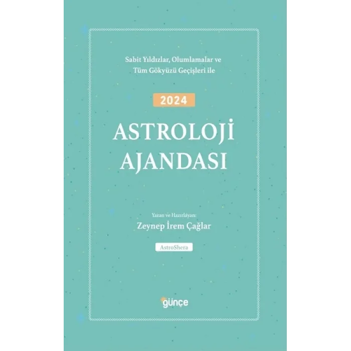 2024 Astroloji Ajandası