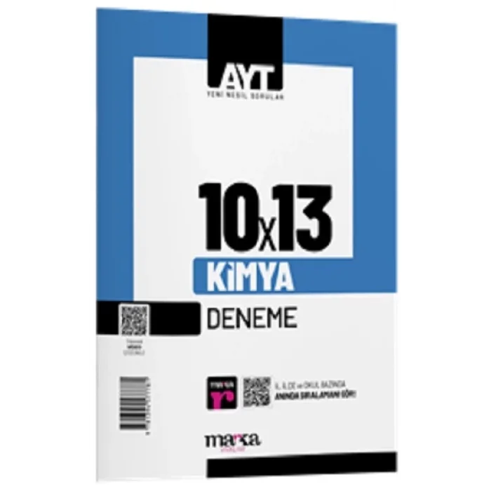 2024 AYT Kimya 10 Deneme Tamamı Video Çözümlü