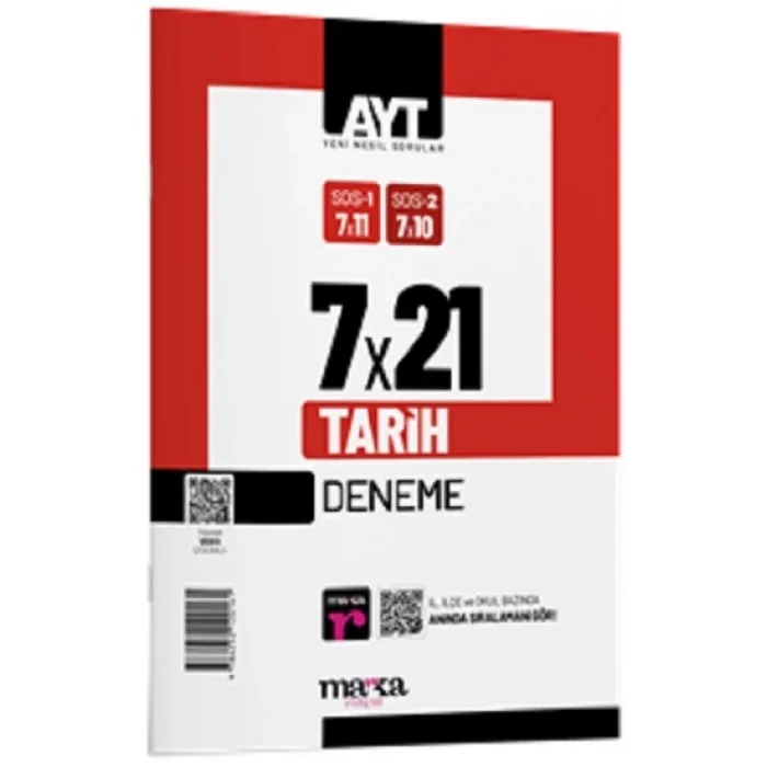 2024 AYT Tarih 7 Deneme Tamamı Video Çözümlü