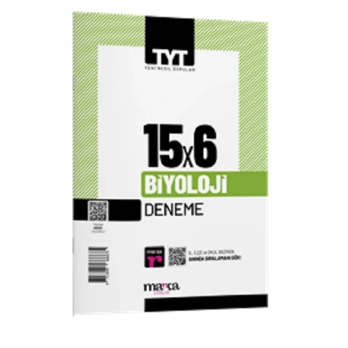 2024 TYT Biyoloji 15 Deneme Tamamı Video Çözümlü