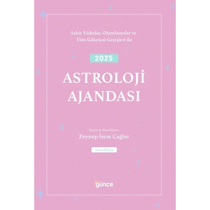 2025 Astroloji Ajandası (Özel Kapak)