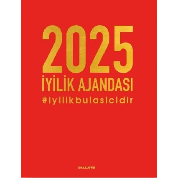 2025 İyilik Ajandası - Kırmızı