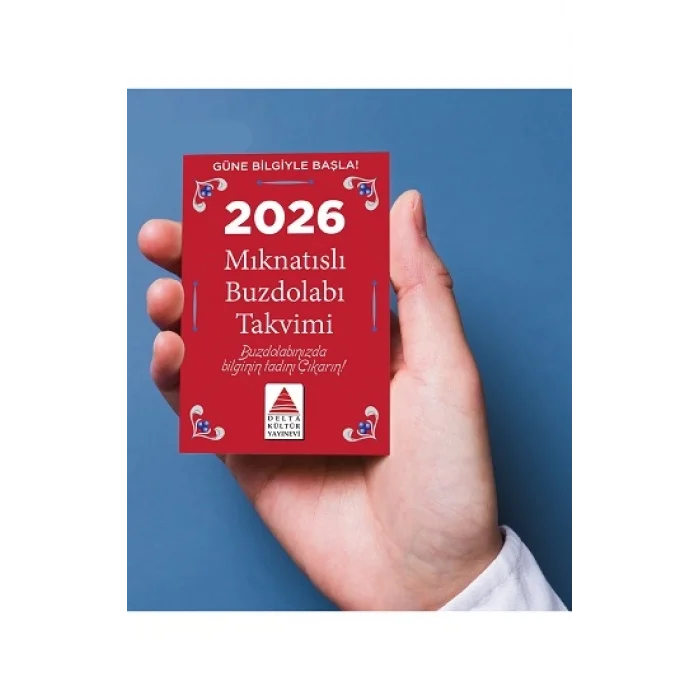 2026 Mıknatıslı Buzdolabı Takvimi