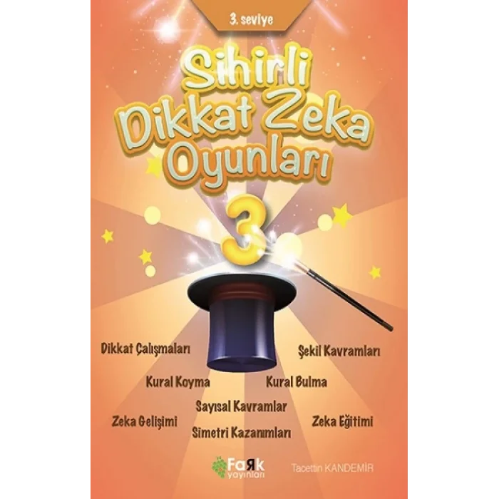 3. Seviye -Sihirli Dikkat Zeka Oyunları 3 (İlkokul)