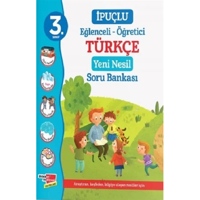 3. Sınıf İpuçlu Eğlenceli - Öğetici Türkçe Yeni Nesil Soru Bankası