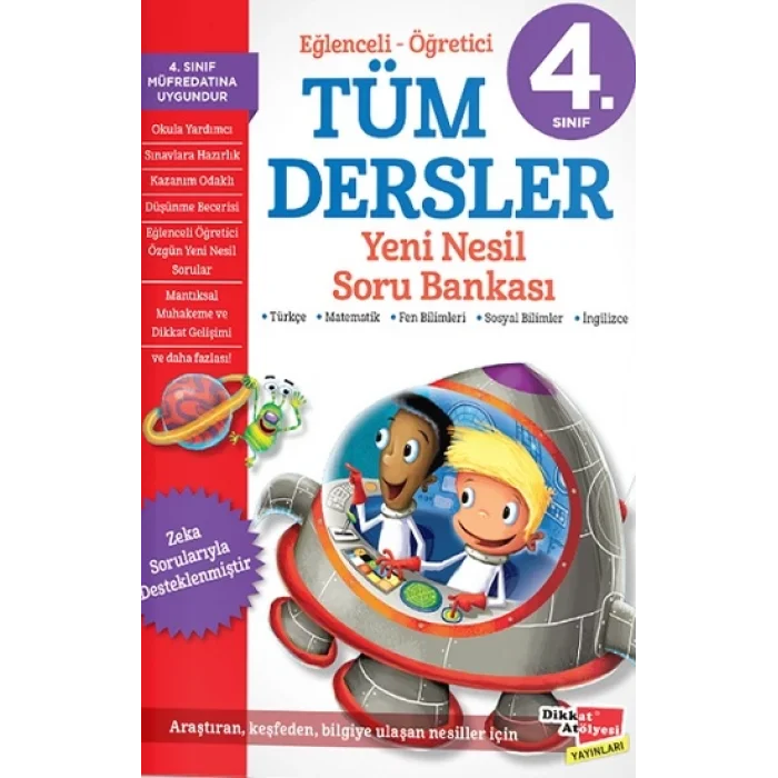 4. Sınıf Tüm Dersler Yeni Nesil Soru Bankası