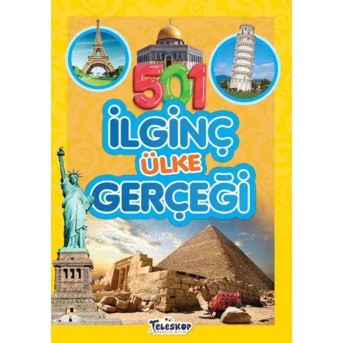 501 İlginç Ülke Gerçeği (Ciltli)