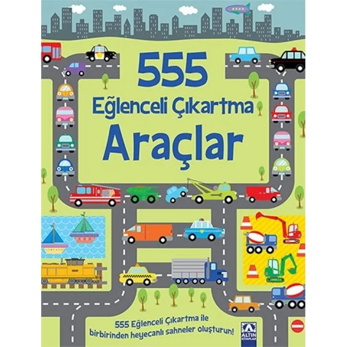 555 Eğlenceli Çıkartma - Araçlar