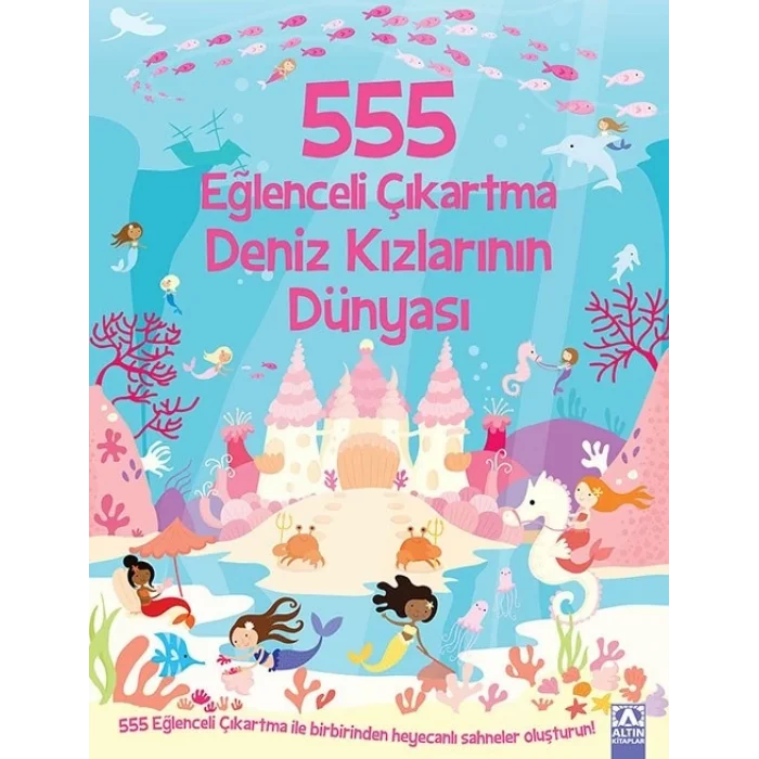 555 Eğlenceli Çıkartma Deniz Kızlarının Dünyası