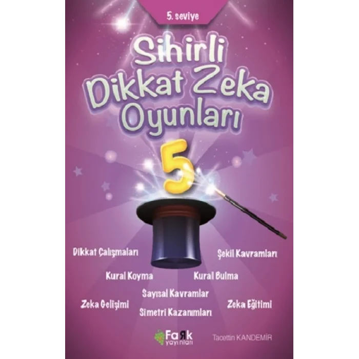 5.Seviye - Sihirli Dikkat Zeka Oyunları 5 (İlkokul)