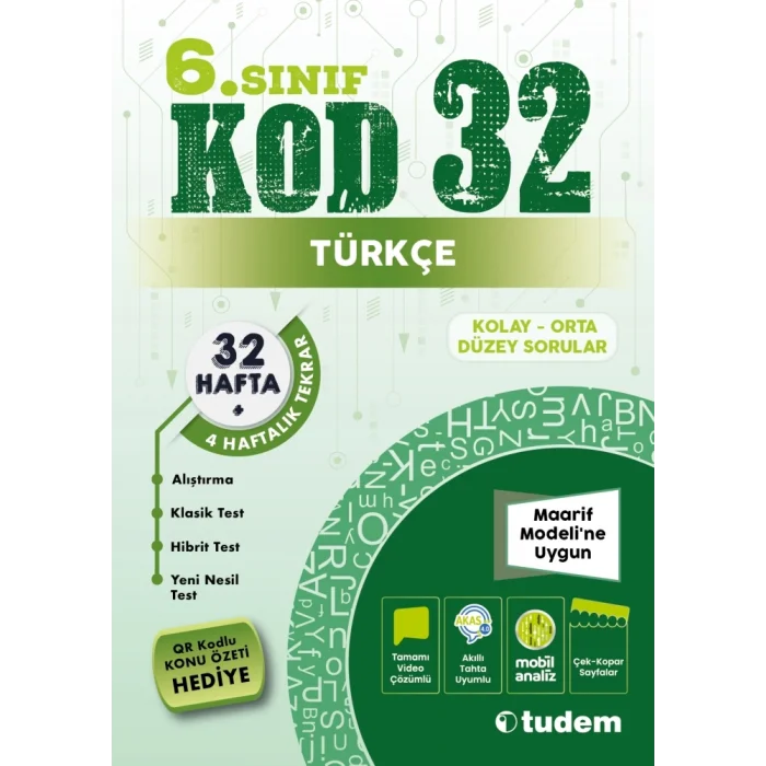 6. Sınıf Türkçe Kod 32