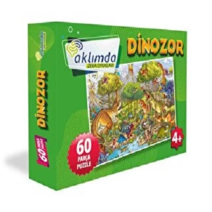 60 Parça Puzzle - Dinozor