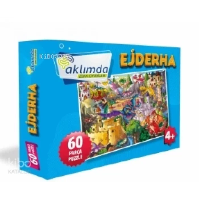 60 Parça Puzzle – Ejderha