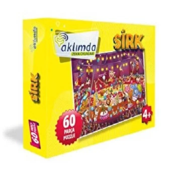 60 Parça Puzzle - Sirk