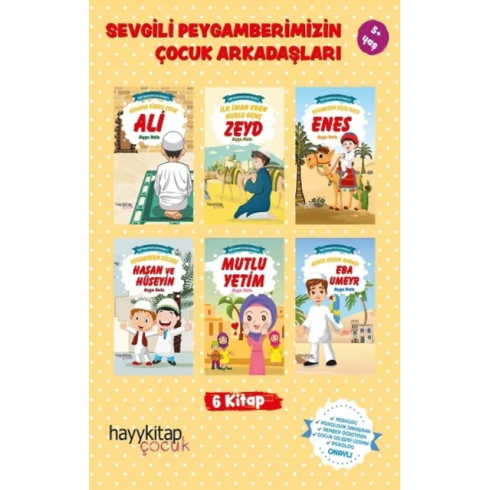Sevgili Peygamberimizin Çocuk Arkadaşları 6lı Öykü Seti
