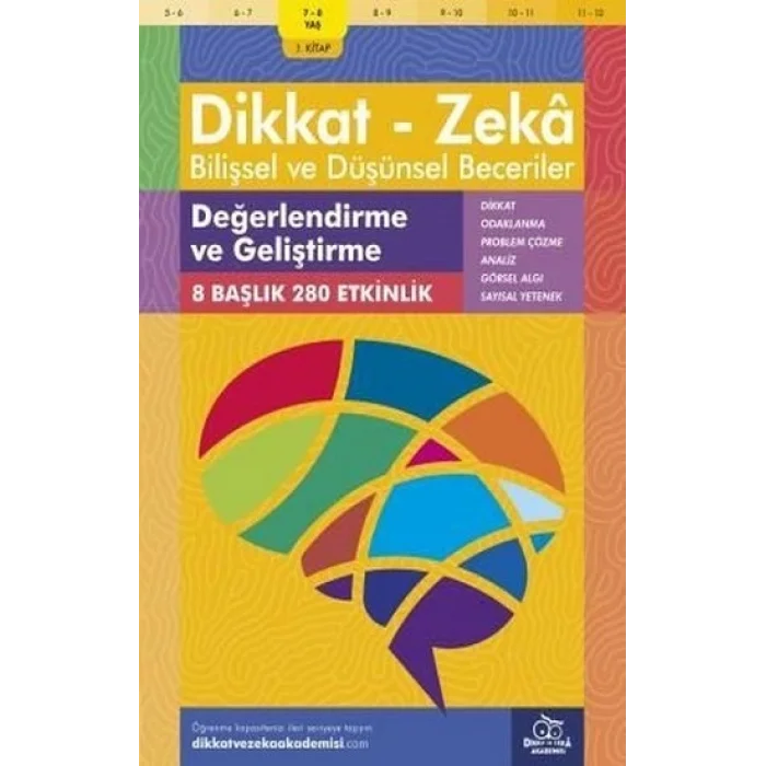 7-8 Yaş Dikkat - Zeka Bilişsel ve Düşünsel Beceriler