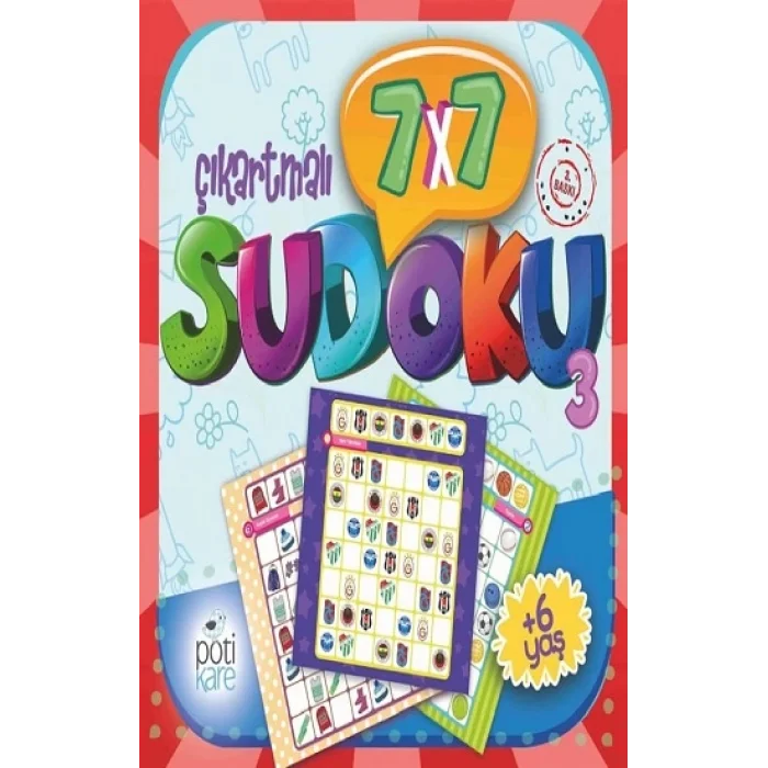 7 x 7 Çıkartmalı Sudoku (3)