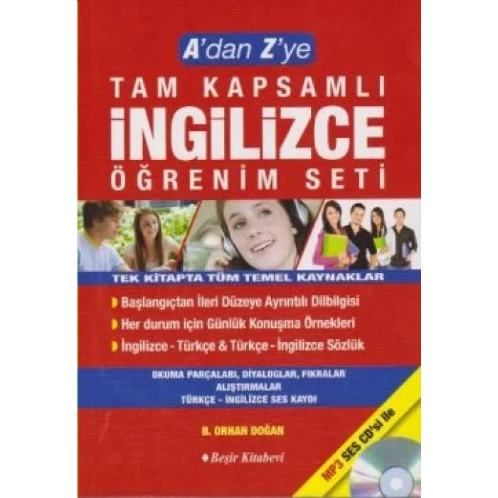 Adan Zye Tam Kapsamlı İngilizce Öğrenim Seti