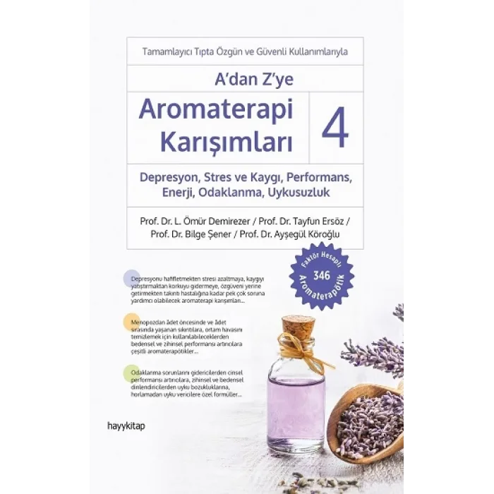 Adan Zye Aromaterapi Karışımları - 4 Depresyon, Stres ve Kaygı,  Performans, Enerji, Odaklanma, Uykusuzluk