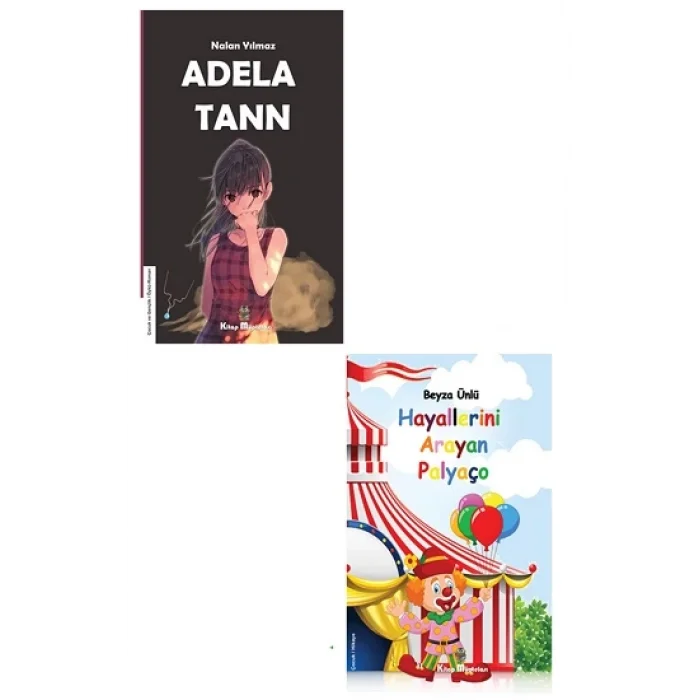 Adela Tann - Hayallerini Arayan Palyaço Çocuk Kitapları Seti (2 Kitap)